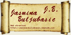Jasmina Buljubašić vizit kartica